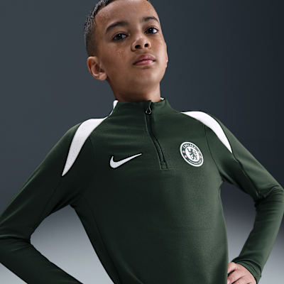 Nike Chelsea Fc Strike ドリル トップ セットアップ可 Chelsea FC Strike Men's Nike Dri-FIT Soccer Drill Top. Nike.com